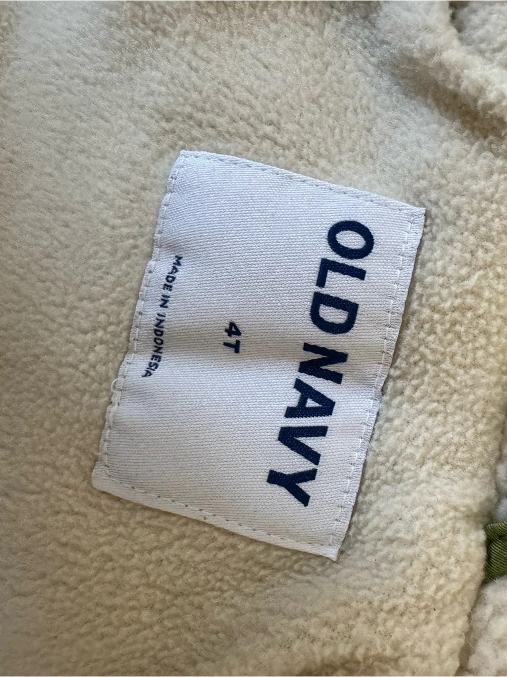 Old Navy Green Quilted Hooded Puffer Jacket for Kids